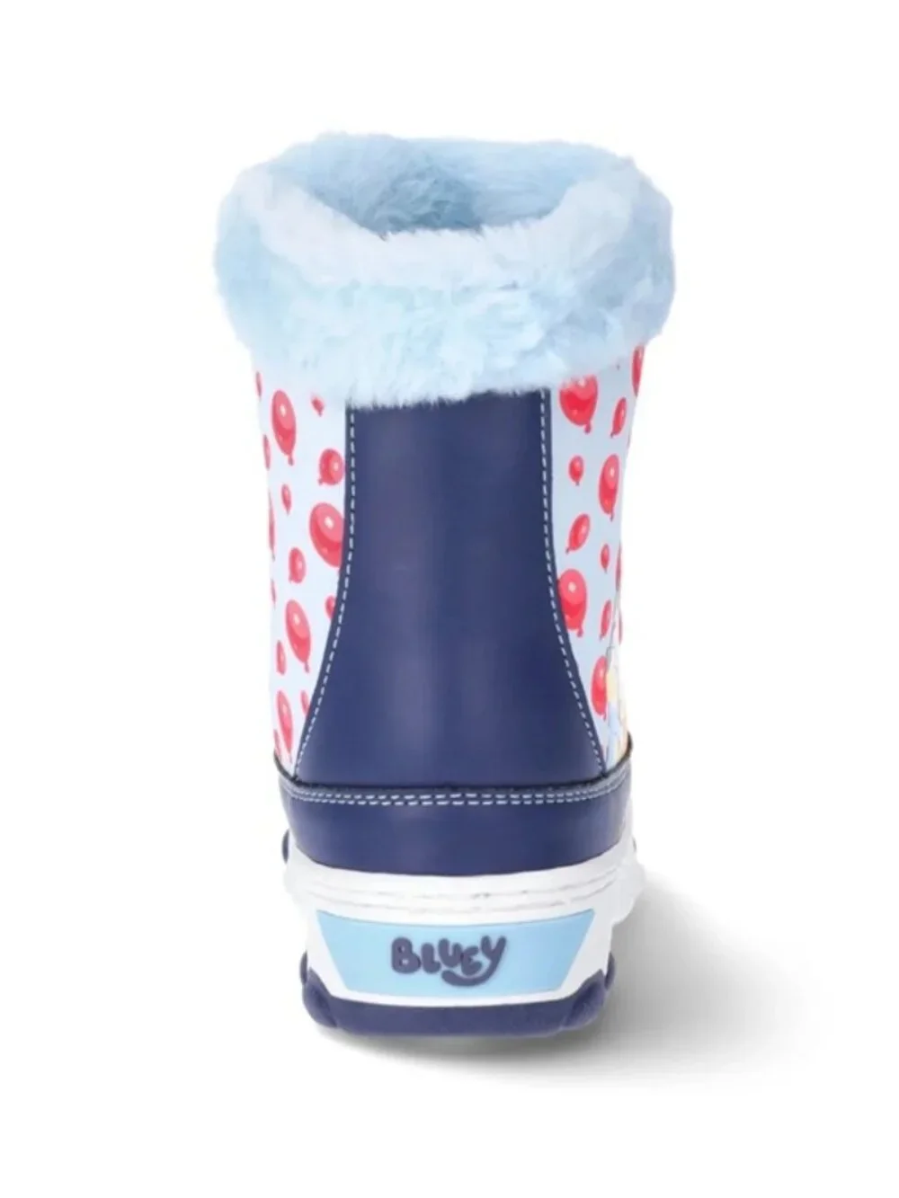 Bluey Snow Boots Toddler Size 7 8 9 10 11 or 12 Brand New
